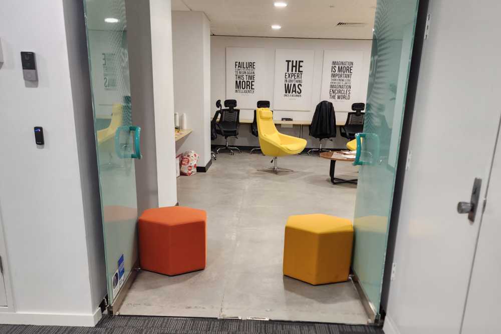 Basement Grand Opening 2 spot basement party room