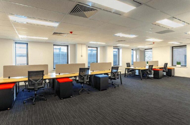 Dedicated Desk Hire 1 Spot-Coworking-Virtual-Office-open-plan-5-desks