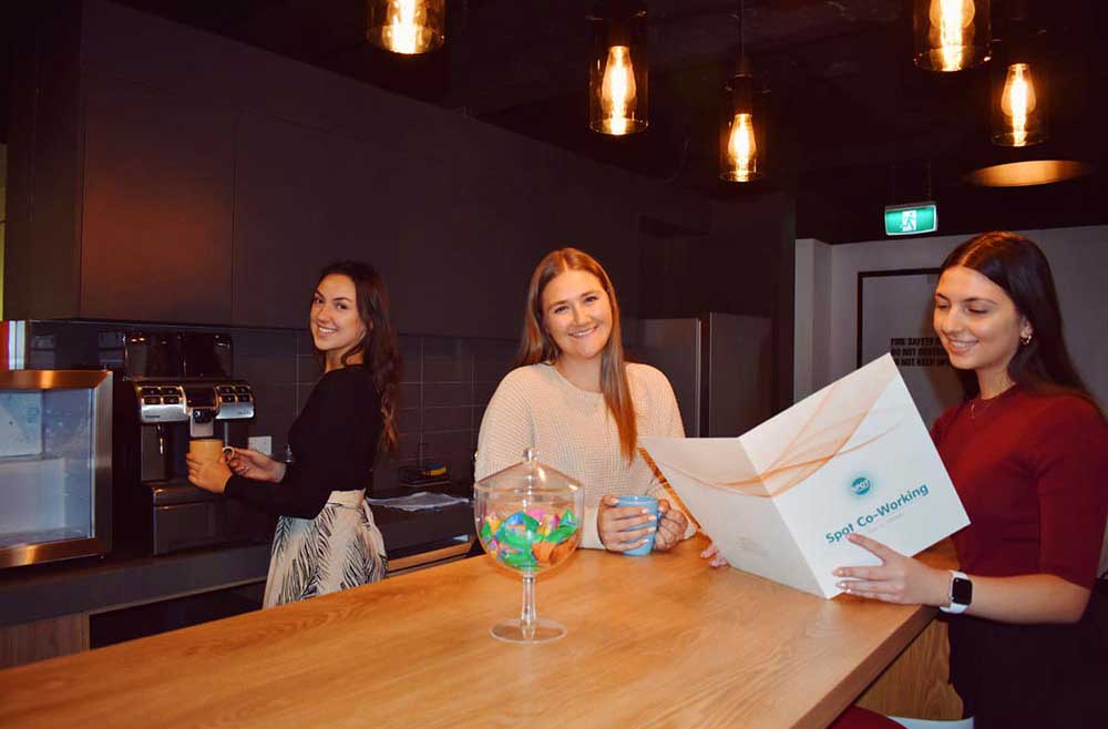 How business needs have changed throughout a global pandemic 3 spot coworking kitchen