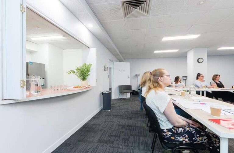 Spot Coworking Training Room Hire seating m