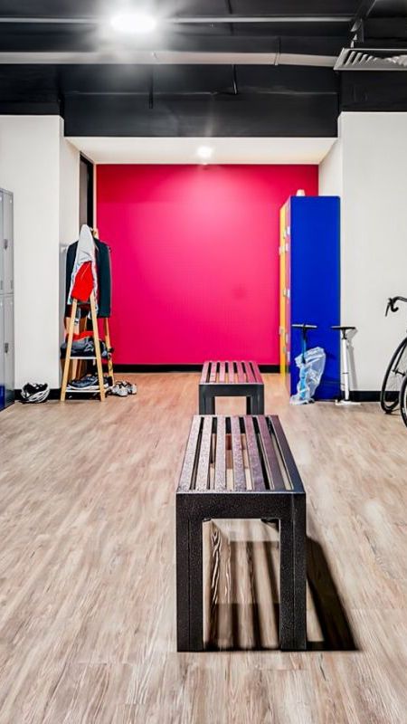 end-of-trip-locker-room-bike-racks-Spot-Coworking