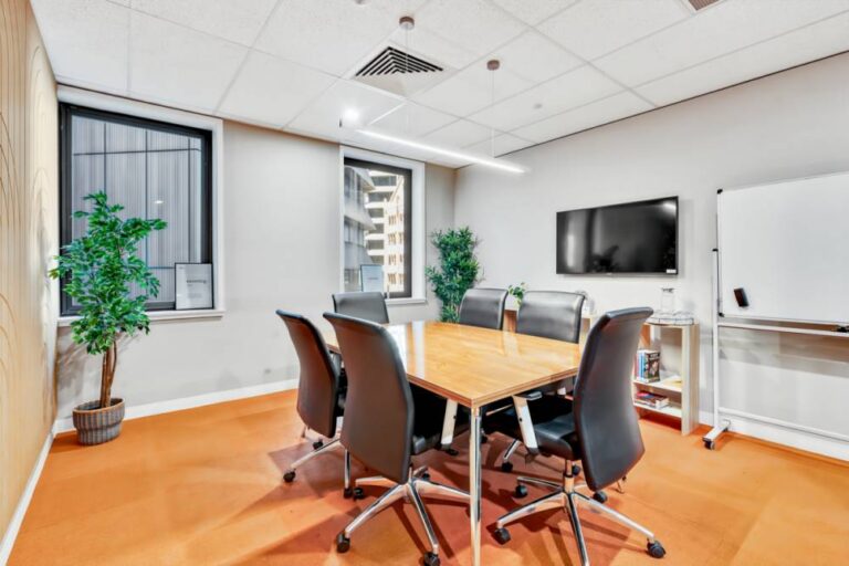 6 Seat Meeting Room TV Whiteboard Spot Coworking m