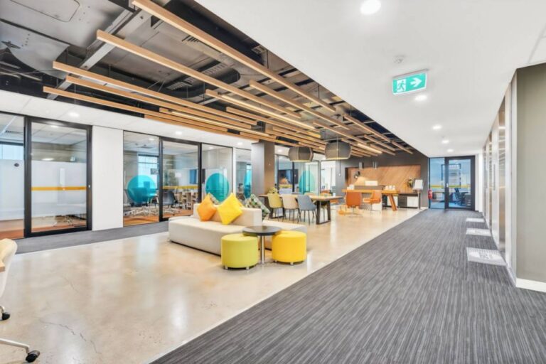 Reception area Level 3 m