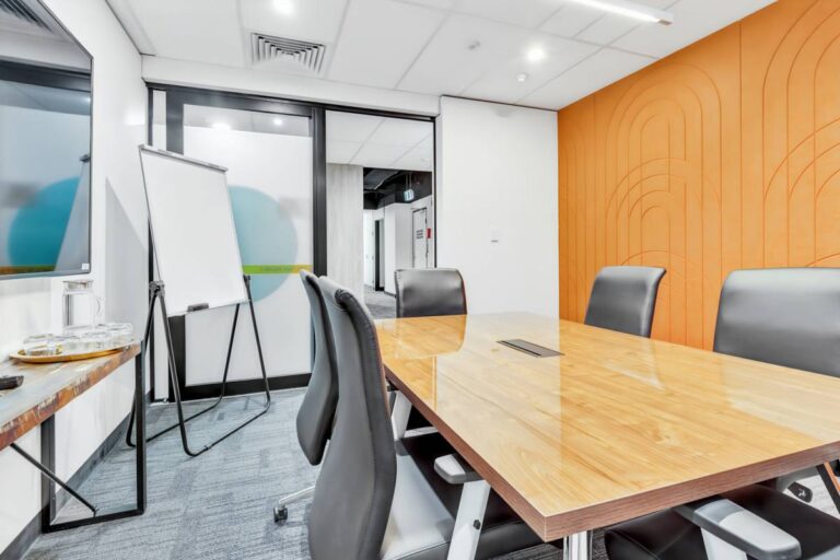 meeting room 1 L2 door view Spot Co-working